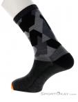 Salewa Pedroc Camo AM Crew Sock Mens Socks, Salewa, Gris, , Hommes, 0032-11174, 5637970169, 4053866402286, N1-11.jpg