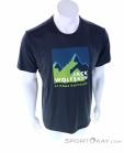 Jack Wolfskin Peak Graphic T Mens T-Shirt, Jack Wolfskin, Gray, , Male, 0230-10634, 5637972071, 4064993403206, N2-02.jpg
