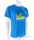 Jack Wolfskin Peak Graphic T Mens T-Shirt, Jack Wolfskin, Blue, , Male, 0230-10634, 5637972072, 4064993403077, N1-01.jpg