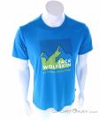 Jack Wolfskin Peak Graphic T Mens T-Shirt, Jack Wolfskin, Blue, , Male, 0230-10634, 5637972072, 4064993403077, N2-02.jpg