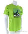Jack Wolfskin Peak Graphic T Mens T-Shirt, Jack Wolfskin, Light-Green, , Male, 0230-10634, 5637972081, 4064993403138, N1-01.jpg