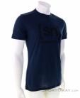 Super Natural Logo Tee Hommes T-shirt, Super Natural, Bleu, , Hommes, 0208-10179, 5637973711, 6941076432705, N1-01.jpg