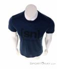 Super Natural Logo Tee Mens T-Shirt, , Blue, , Male, 0208-10179, 5637973711, , N3-03.jpg