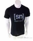 Super Natural Logo Tee Mens T-Shirt, , Black, , Male, 0208-10179, 5637973716, , N2-02.jpg
