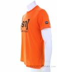 Super Natural Logo Tee Mens T-Shirt, , Orange, , Male, 0208-10179, 5637973720, , N1-06.jpg