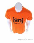 Super Natural Logo Tee Herren T-Shirt, , Orange, , Herren, 0208-10179, 5637973720, , N3-03.jpg