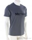 Marmot Windridge Logo SS Hommes T-shirt, Marmot, Gris, , Hommes, 0066-10527, 5637974102, 195115067328, N1-01.jpg
