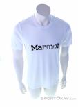 Marmot Windridge Logo SS Mens T-Shirt, Marmot, White, , Male, 0066-10527, 5637974105, 195115067267, N2-02.jpg