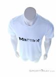 Marmot Windridge Logo SS Hommes T-shirt, Marmot, Blanc, , Hommes, 0066-10527, 5637974105, 195115067267, N3-03.jpg