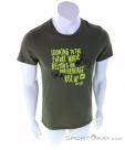 Millet Rise Up TS SS Mens T-Shirt, , Olive-Dark Green, , Male, 0316-10252, 5637977883, , N2-02.jpg