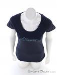 Millet Hazy Mountains TS SS Women T-Shirt, Millet, Dark-Blue, , Female, 0316-10257, 5637977936, 3515720036439, N3-03.jpg