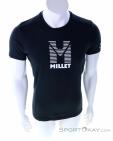 Millet Trilogy Wool Stripes SS Mens T-Shirt, Millet, Black, , Male, 0316-10217, 5637978039, 3515720027222, N2-02.jpg