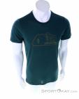 Ortovox 140 Cool Vintage Badge TS Mens T-Shirt, , Olive-Dark Green, , Male, 0016-11468, 5637978514, , N2-02.jpg
