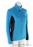 CMP Grid TEch Women Fleece Jacket, CMP, Blue, , Female, 0006-10626, 5637979821, 8059342170447, N1-01.jpg