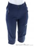 CMP Capri 3/4 Womens Outdoor Pants, CMP, Azul oscuro, , Mujer, 0006-10632, 5637979947, 8059342070235, N2-02.jpg