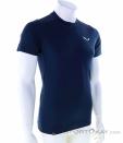 Salewa Agner AM Mens T-Shirt, Salewa, Dark-Blue, , Male, 0032-11214, 5637981183, 4053866376709, N1-01.jpg