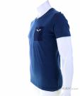 Salewa Pure Logo Pocket Hommes T-shirt, Salewa, Bleu foncé, , Hommes, 0032-11220, 5637981241, 4053866380140, N1-06.jpg
