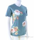 Jack Wolfskin Flower Print Women T-Shirt, , Gray, , Female, 0230-10656, 5637983548, , N1-01.jpg