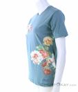 Jack Wolfskin Flower Print Damen T-Shirt, , Grau, , Damen, 0230-10656, 5637983548, , N1-06.jpg