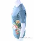 Jack Wolfskin Flower Print Damen T-Shirt, , Grau, , Damen, 0230-10656, 5637983548, , N2-07.jpg