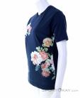 Jack Wolfskin Flower Print Women T-Shirt, Jack Wolfskin, Dark-Blue, , Female, 0230-10656, 5637983557, 4064993170023, N1-06.jpg