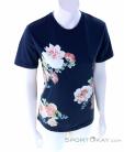 Jack Wolfskin Flower Print Femmes T-shirt, Jack Wolfskin, Bleu foncé, , Femmes, 0230-10656, 5637983557, 4064993170023, N2-02.jpg