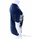 Jack Wolfskin Flower Print Women T-Shirt, , Dark-Blue, , Female, 0230-10656, 5637983557, , N2-17.jpg