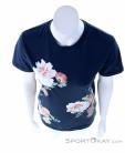 Jack Wolfskin Flower Print Women T-Shirt, Jack Wolfskin, Dark-Blue, , Female, 0230-10656, 5637983557, 4064993170023, N3-03.jpg