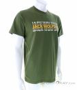 Jack Wolfskin Strobe Mens T-Shirt, Jack Wolfskin, Olive-Dark Green, , Male, 0230-10660, 5637983614, 4064993174694, N1-01.jpg