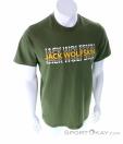 Jack Wolfskin Strobe Mens T-Shirt, Jack Wolfskin, Olive-Dark Green, , Male, 0230-10660, 5637983614, 4064993174694, N2-02.jpg