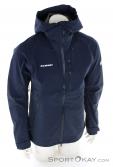 Mammut Alto Guide HS Hooded Mens Outdoor Jacket, Mammut, Dark-Blue, , Male, 0014-11531, 5637983772, 7619876063854, N2-02.jpg