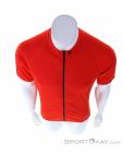 Bontrager Solstice Zip SS Hommes T-shirt de vélo, Bontrager, Rouge, , Hommes, 0402-10101, 5637984378, 601842210758, N3-03.jpg
