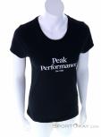 Peak Performance Original Tee Mujer T-Shirt, Peak Performance, Negro, , Mujer, 0330-10222, 5637989884, 7333269378973, N2-02.jpg