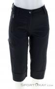 Vaude Farley Stretch Capri Hose III Women Outdoor Pants, , Black, , Female, 0239-11062, 5637990800, , N2-02.jpg