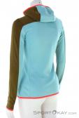 Ortovox Fleece Light Grid Hooded Women Sweater, Ortovox, Turquoise, , Female, 0016-11444, 5637993344, 4251877714002, N1-11.jpg
