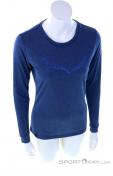 Salewa Solidlogo Dry'ton Mujer Camiseta, Salewa, Azul oscuro, , Mujer, 0032-11080, 5637993504, 0, N2-02.jpg