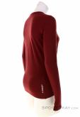 Salewa Pure Logo AMR L/S Tee Mujer Camiseta, Salewa, Rojo oscuro, , Mujer, 0032-11238, 5637993792, 4053866439879, N1-16.jpg