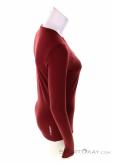 Salewa Pure Logo AMR L/S Tee Women Shirt, , Dark-Red, , Female, 0032-11238, 5637993792, , N2-17.jpg