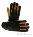 Salewa Ortles AM Leather Mens Gloves, Salewa, Black, , Male, 0032-11267, 5637994599, 4053866449892, N2-02.jpg