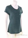 Chillaz Istrien SS Femmes T-shirt, , Vert foncé olive, , Femmes, 0004-10655, 5637994709, , N1-01.jpg