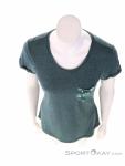 Chillaz Istrien SS Women T-Shirt, , Olive-Dark Green, , Female, 0004-10655, 5637994709, , N3-03.jpg