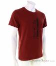 Chillaz Homo Mons Sportivus SS Hommes T-shirt, Chillaz, Rouge foncé, , Hommes, 0004-10664, 5637994799, 9120124535354, N1-01.jpg