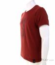 Chillaz Homo Mons Sportivus SS Mens T-Shirt, , Dark-Red, , Male, 0004-10664, 5637994799, , N1-06.jpg