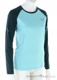 Dynafit Alpine Pro LS Women Functional Shirt, Dynafit, Turquoise, , Female, 0015-11427, 5637994867, 4053866418416, N1-01.jpg