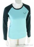 Dynafit Alpine Pro LS Women Functional Shirt, Dynafit, Turquoise, , Female, 0015-11427, 5637994867, 4053866418416, N2-02.jpg