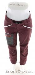 Ortovox Cevedale Women Ski Touring Pants, , Dark-Red, , Female, 0016-11518, 5637994958, , N3-03.jpg