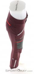 Ortovox Cevedale Women Ski Touring Pants, Ortovox, Dark-Red, , Female, 0016-11518, 5637994958, 4251877719113, N3-18.jpg