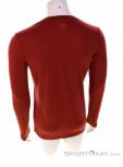 Ortovox 185 Merino Logo Spray Mens Shirt, Ortovox, Red, , Male, 0016-11340, 5637994975, 4251422584982, N2-12.jpg