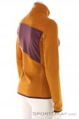 Ortovox Fleece Grid Women Fleece Jacket, , Orange, , Female, 0016-11449, 5637995042, , N1-16.jpg