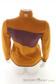 Ortovox Fleece Grid Women Fleece Jacket, , Orange, , Female, 0016-11449, 5637995042, , N3-13.jpg